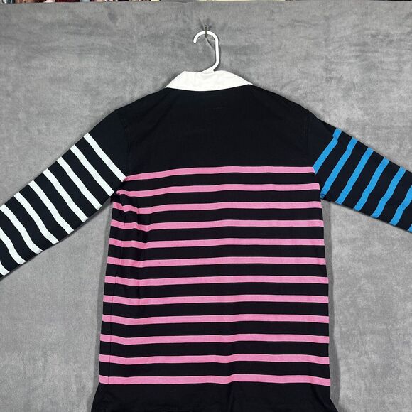 Ofwgkta Rugby Shirt Men's M Multicolor Striped Performance Long Sleeve Collared - Picture 3 of 5